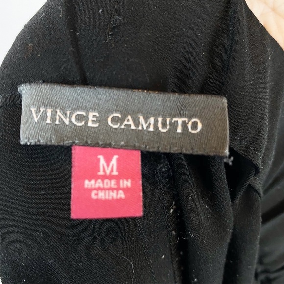 Vince Camuto  Tapered Leg Pants Black Pockets - Picture 6 of 6